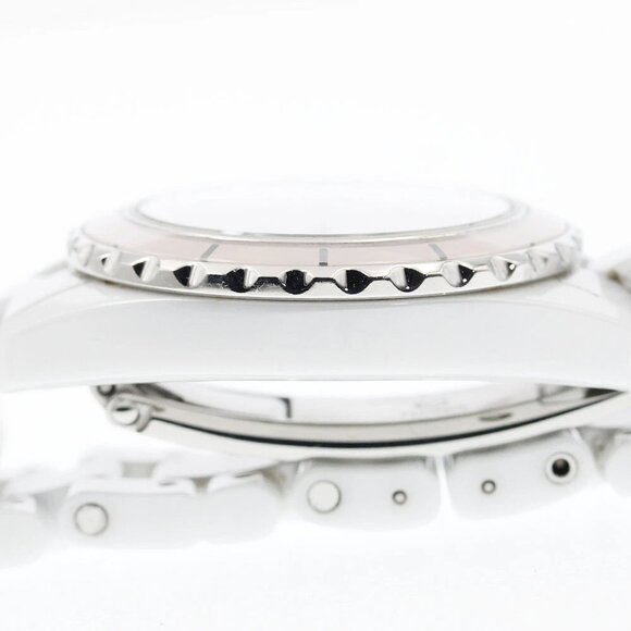 CHANEL J12 H4466 8P Diamond Soft Pink white Dial Quartz Ladies Watch_886666 main image 5